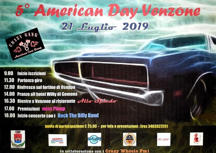 5° AMERICAN DAY VENZONE - EventiFVG.it