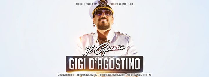 Gigi D‘Agostino • Klagenfurt