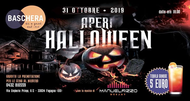 AperiHalloween @Baschera1806 - EventiFVG.it