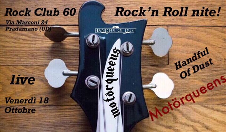 Motörqueens + Handful of Dust live in Udine - EventiFVG.it