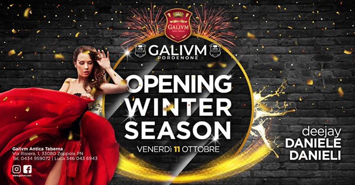 • OPENING WINTER SEASON | @GalivmPordenone • - EventiFVG.it