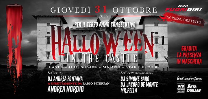 Halloween - In The Castle - Giovedì 31 ottobre 2019 - Halloween - In The Castle - Giovedì 31 ottobre 2019 - EventiFVG.it