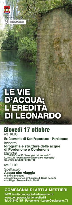 Le vie d'acqua: l'eredità di Leonardo - Le vie d'acqua: l'eredità di Leonardo - EventiFVG.it
