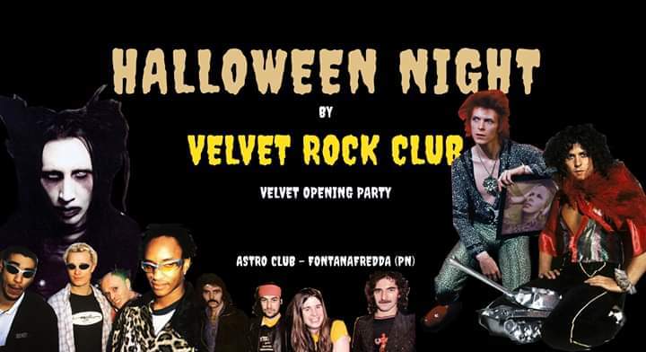 Apertura Stag.Velvet con Halloween! - Apertura Stag.Velvet con Halloween! - EventiFVG.it