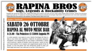 Rapina al Moto Music Bar