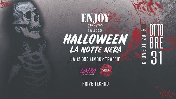 Halloween - La Notte Nera - Enjoy Disco Club - EventiFVG.it