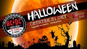 AC/DC cover band – Halloween PARTY – Rifugio bar