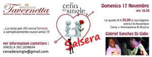 La cena dei single Salsera