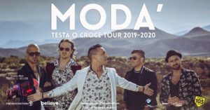 Modà Testa o Croce tour 2019 – 2020 // Jesolo (VE) DATA ZERO