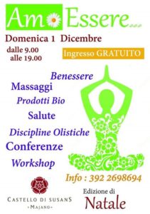 Amo Essere – mini fiera sul benessere