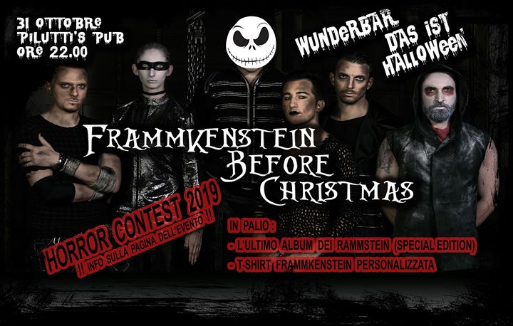 Halloween MIT Frammkenstein - Rammstein Tribute @Pilutti's (UD) - Halloween MIT Frammkenstein - Rammstein Tribute @Pilutti's (UD) - EventiFVG.it
