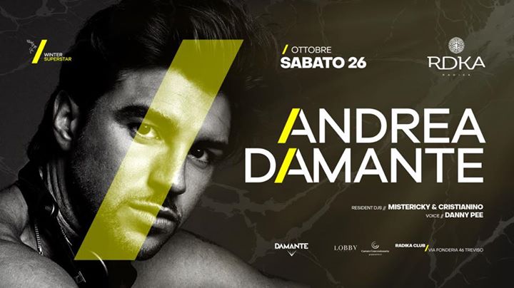 RDKA • Andrea Damante • 26 Ottobre 2019 - RDKA • Andrea Damante • 26 Ottobre 2019 - EventiFVG.it