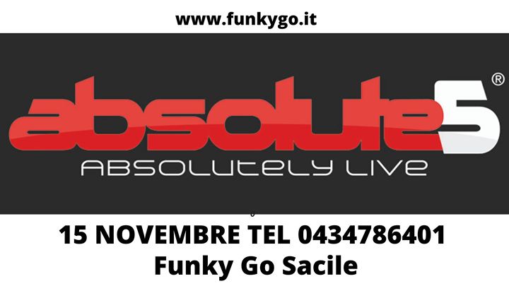 Absolute Five Funky Go 0434786401 - EventiFVG.it