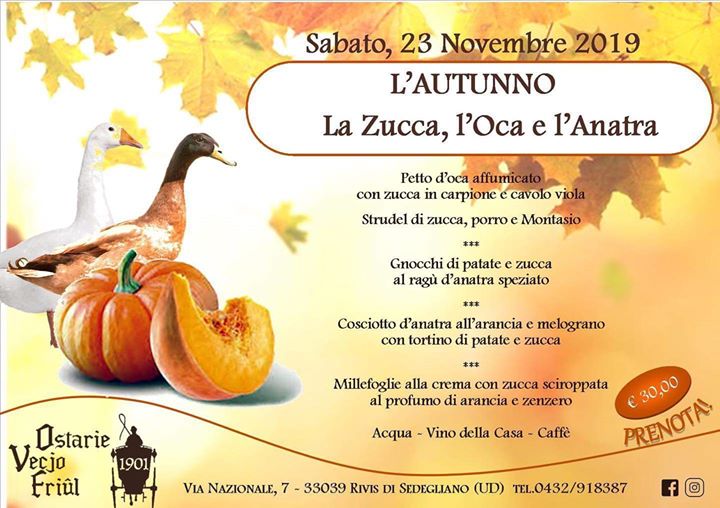 Profumi e sapori d’autunno - EventiFVG.it