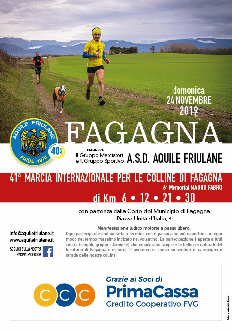 41ª Marcia Internazionale per le Colline di Fagagna - EventiFVG.it