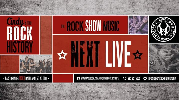 Cindy & The Rock HISTORY@JO Live - Marano (UD) - EventiFVG.it