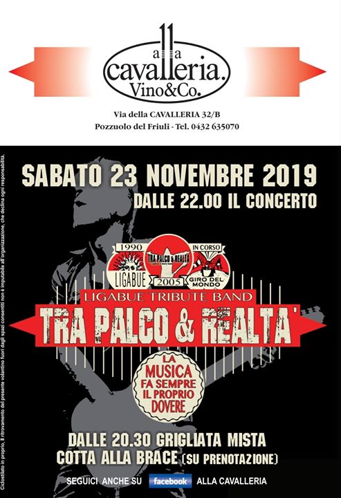 Tra Palco & Realtà Alla Cavalleria - EventiFVG.it