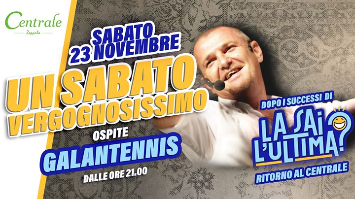 Sabato 23 Novembre - Un Sabato Vergognosissimo - EventiFVG.it