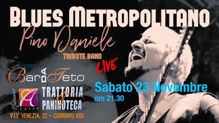 Blues Metropolitano live@ Da Teto - EventiFVG.it