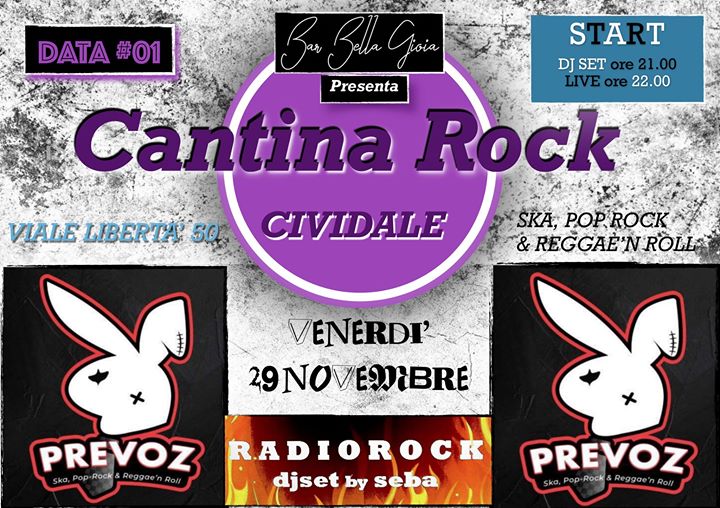 DATA #01 Cantina ROCK Prevoz + Radio Rock dj Set - EventiFVG.it