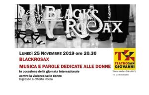 Blackrosax – Musica e Parole dedicate alle Donne