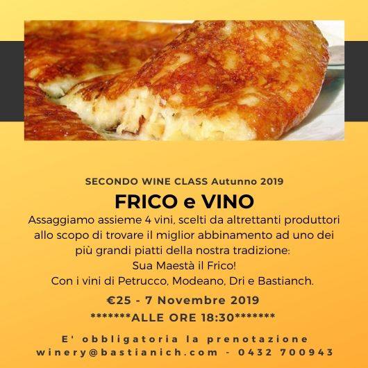 Wine Class: Vino e Frico - EventiFVG.it