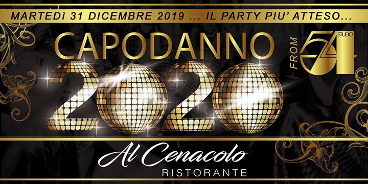 Capodanno 2020 "Al Cenacolo" Pordenone "Powered Over30" - EventiFVG.it