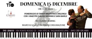 Tango argentino al TIO DISCO