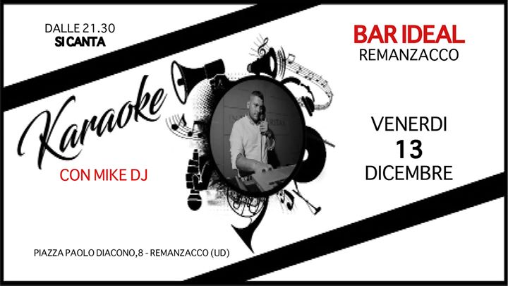 Karaoke Al Bar Ideal a Remanzacco - EventiFVG.it