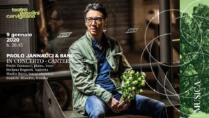 Paolo Jannacci&Band: Canterò Tour 9.1.19 Teatro Pasolini