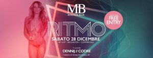 Sabato 28 Dicembre •RITMO•