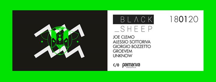 Sabato 18/01 Black_sheep W/JOE CLEMO - EventiFVG.it