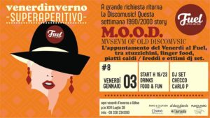 Venerdìnverno Superaperitivo al Fuel! Tutti i venerdì!