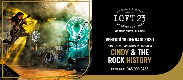 Cindy & the Rock History ◆ live acustico al Loft23 - Cindy & the Rock History ◆ live acustico al Loft23 - EventiFVG.it