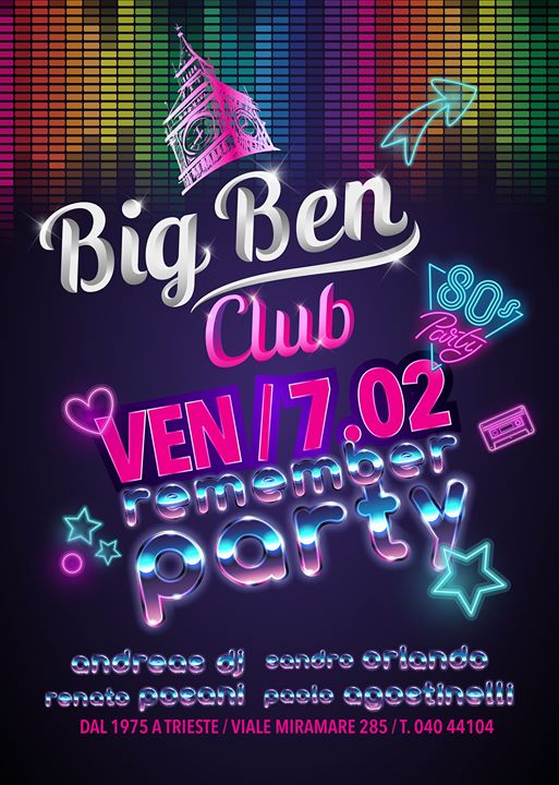Big Ben remember Party! - EventiFVG.it