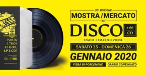Mostra del Disco Pordenone 2020 – Trentesima Edizione