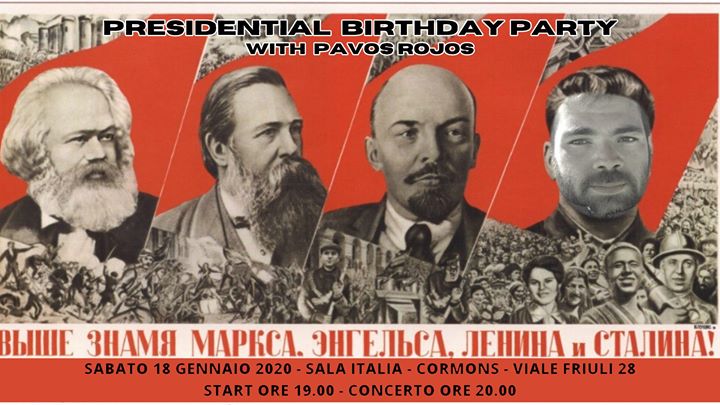Presidential birthday party! - EventiFVG.it