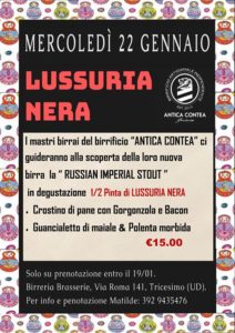 Serata Lussuria Nera