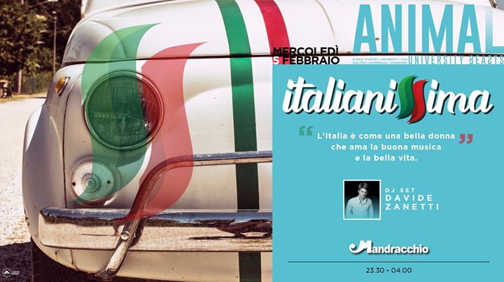 AnimaL #02 Italianissima - EventiFVG.it