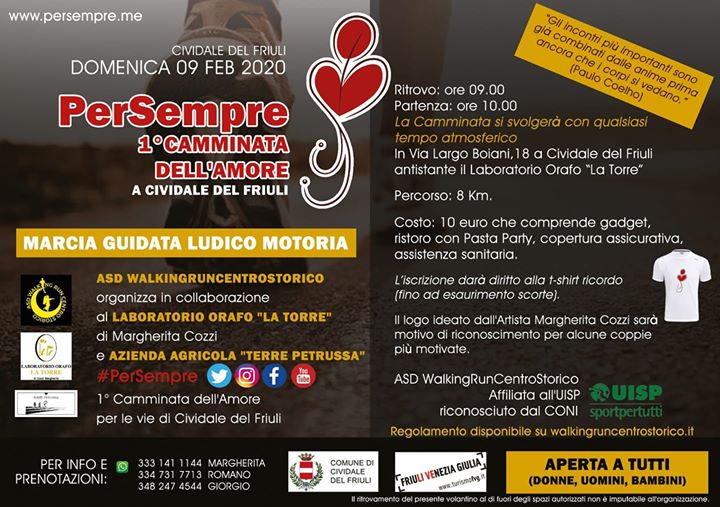 PerSempre. La Camminata dell'Amore - EventiFVG.it