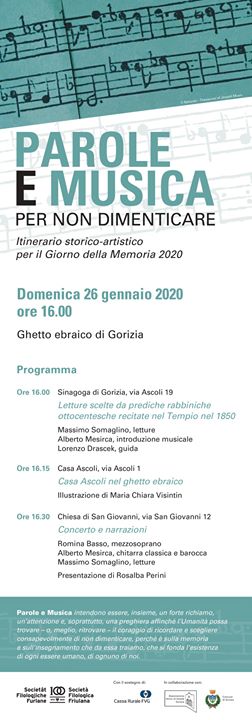 Parole e Musica per non dimenticare - EventiFVG.it