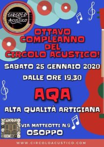 Ottavo Compleanno del Circolo Acustico