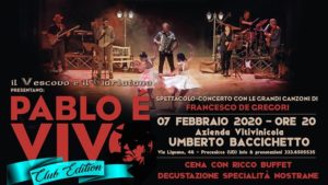 ►Pablo è vivo!-Club Edition◄ Azienda vitivinicola U. Baccichetto