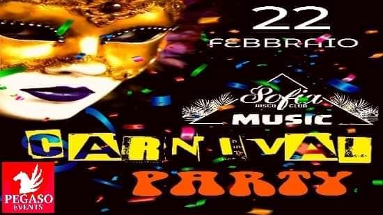 Carnival Party ( Sala Disco 2 Sofia Disco ) - EventiFVG.it