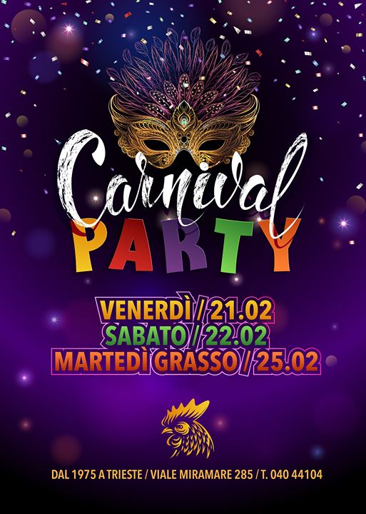 Carnival Party! - EventiFVG.it