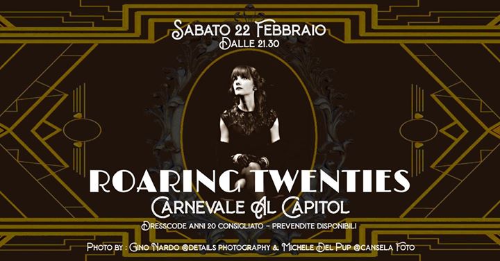 Roaring Twenties • Carnevale Anni '20 - EventiFVG.it