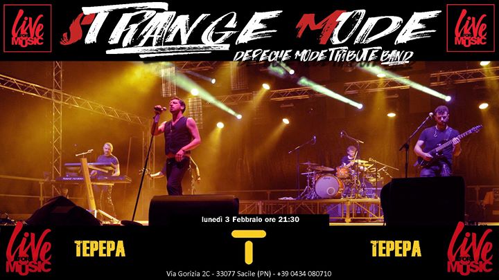Strange Mode live at Tepepa - EventiFVG.it
