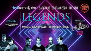 Sabato 08 Febbraio Tre Sale Legends-Malavida-Saletta Hardcore