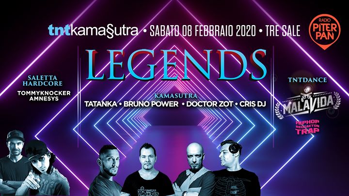 Sabato 08 Febbraio Tre Sale Legends-Malavida-Saletta Hardcore - EventiFVG.it