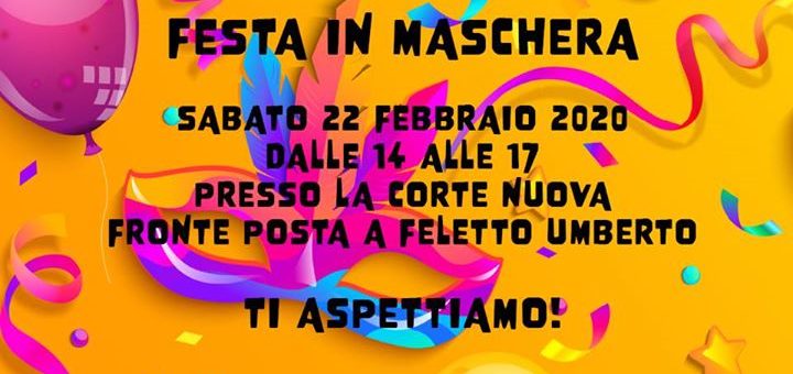 Festa in maschera - EventiFVG.it